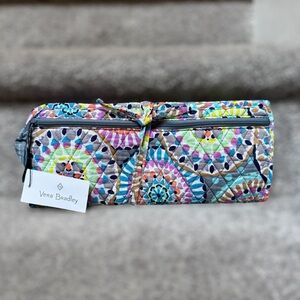 NEW Vera Bradley‎ Curling Flat Iron Heat Resistant Travel Case Sunny Medallion